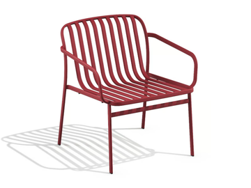 KANO - Stackable steel easy chair with armrests by BABEL D - view 2